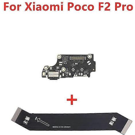 Nappe flexible de carte mère pour Xiaomi Poco F2 Pro, connecteur de chargeur USB et station de charge, pièce de rechange (USB et carte mère) (1/3)
