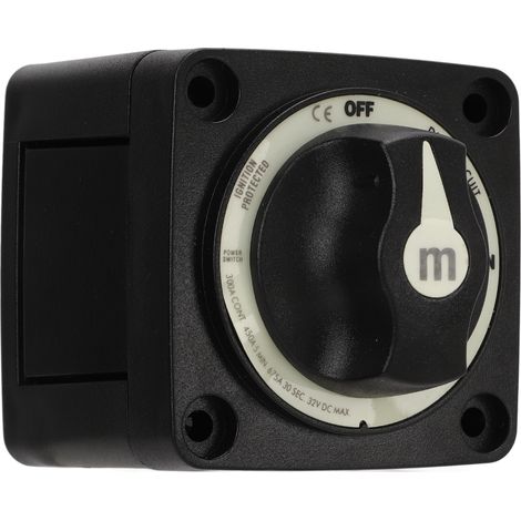 Interrupteur marche/arrêt double circuit pour batterie, coupe-circuit, isolateur de coupure de courant, étanche IP66, protection contre l'inflammation pour camping-car et bateau (1/5)