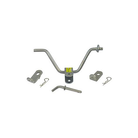 Original-Produkt-Kit für Anhängerkupplung von Castelgarden für Modelle TC102 und TC122 Hydro (nach 09/1999). Ersetzt Original: 99900005/0, 299900006