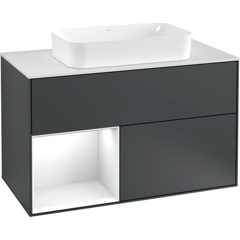 Villeroy & Boch G241GFHG Meuble sous-lavabo Finion G24 (1/2)