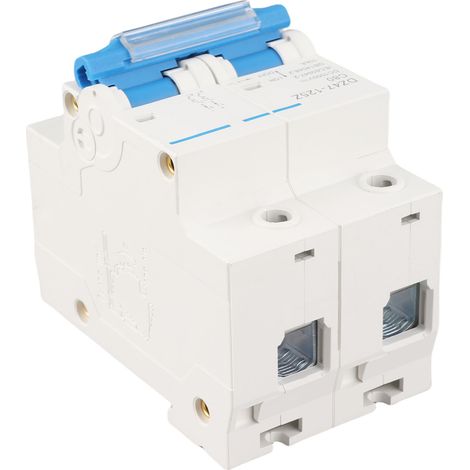 Disjoncteur modulaire DC 1000V pouvoir de coupure 10kA protection surcharge 36mm rail DIN (1/5)