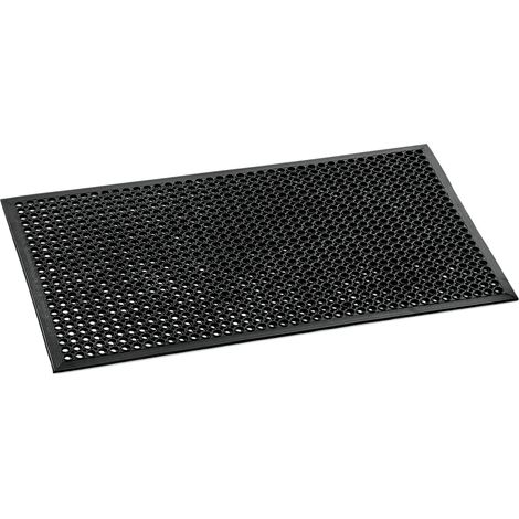 Paillasson en Caoutchouc noir L 1525 mm l 915 mm H 12 mm - Was Germany