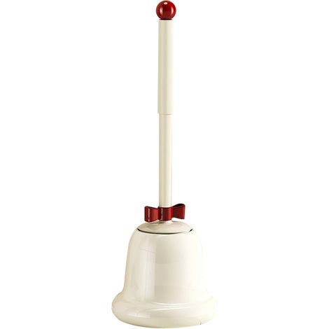 Brosse de toilette avec support - Brosse de nettoyage - Design cloche de (1/5)
