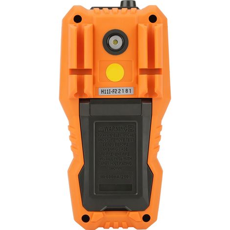 PEAKMETER Multimètre-ampèremètre numérique NCV à mesure automatique de distance PM8248S (1/5)