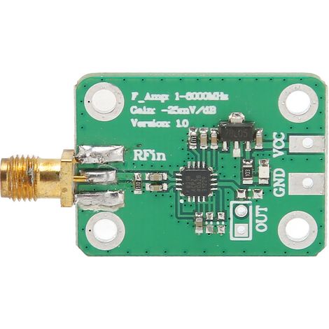 Détecteur logarithmique AD8317, plage dynamique étendue 1MHz-8GHz pour mesure de puissance RF (1/5)