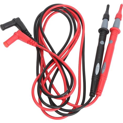 Lot de 20 câbles de test pour multimètre avec pinces crocodiles, sondes à aiguille et crochets de connexion, 1000 V (1/5)