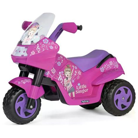 Moto elettrica Peg Perego Moto Little Singer 6V 2,5 Ah Lithium IGED925