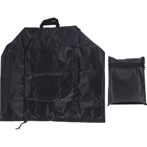 Housse de protection imperméable et anti-poussière pour machine à popcorn, en tissu Oxford 420D enduit d'argent, dimensions : 63,5 x 45,7 x 132,1 cm / 25 x 18 x 52 pouces. (1/5)