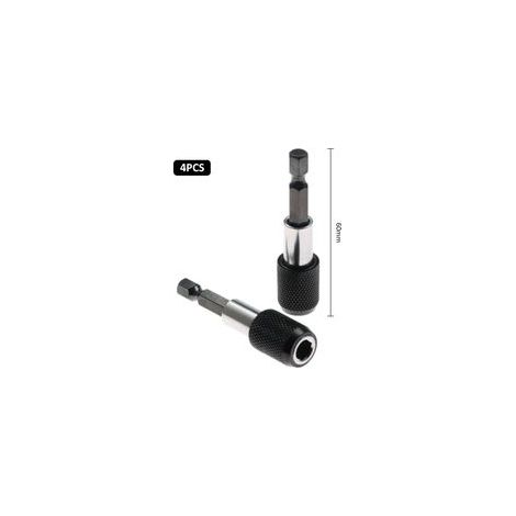 Porte Embout Visseuse, Porte Embout Magnetique, Hex Tige Porte Embout de Tournevis, Tige d'Extension Magnétique, Porte Embouts Magnétiques, Porte Embouts à Changement Rapide, Pour Vis, Perceuse (1/5)
