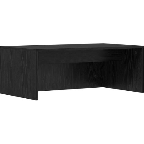Maison Exclusive - Wandtisch Schwarz Eichen-Optik 80 x 45 x 30 cm
