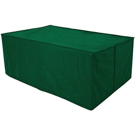 WOLTU Copertura per Mobili Set Arredo da Giardino Esterno PE 100g/m² Verde 193x136x88 cm
