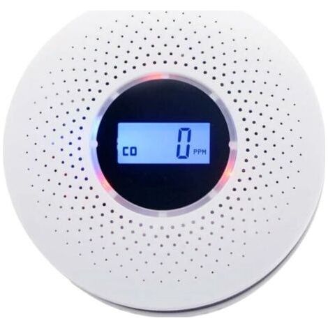 2 in 1 smoke and carbon monoxide detector: fire protection and CO safety (1/5)