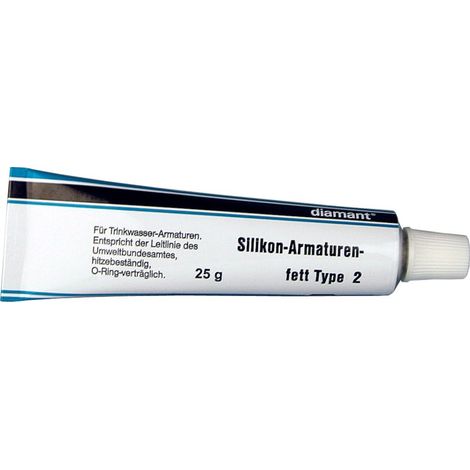 diamant Silikonfett Type2 Trinkwasserarm. 25g Tube (1/3)