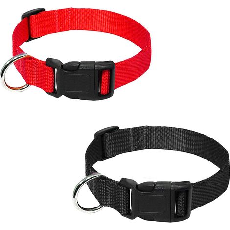 Collier pour chien avec sangle ajustable, style classique, convenant à toutes les races de chiens, petits, moyens et grands. (1/5)