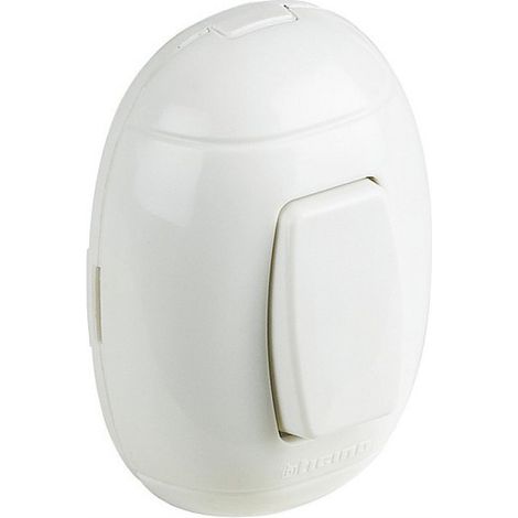 Bticino deviatore ovale 20w 10a 250v colore bianco sp53bf (1/3)