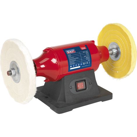 Sealey 200mm Bench Mounting Buffer Polisher 550W/230V BB2002
