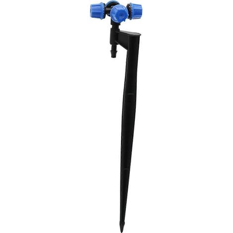 Greenhouse Mist Irrigation Kit with 4 Vertical Cross Atomizing Nozzles for Even Plant Coverage (1/5)