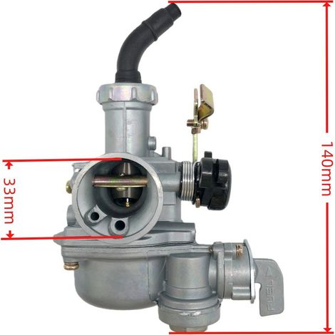 Carburateur PZ20 compatible avec WAVE110 XRM110 125CC EX5 BIG 404-146 (1/4)