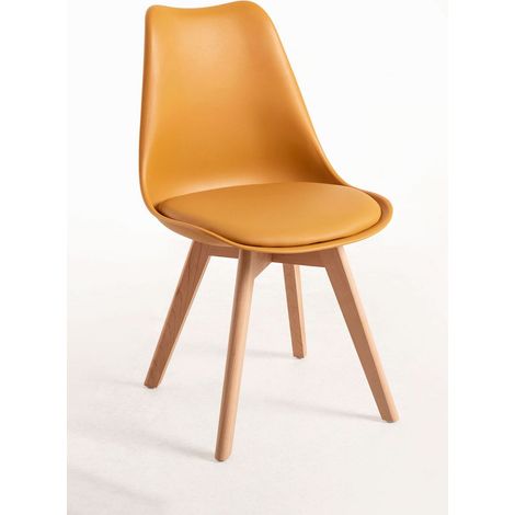 Sillas Comedor - Silla Synk Basic - Mostaza
