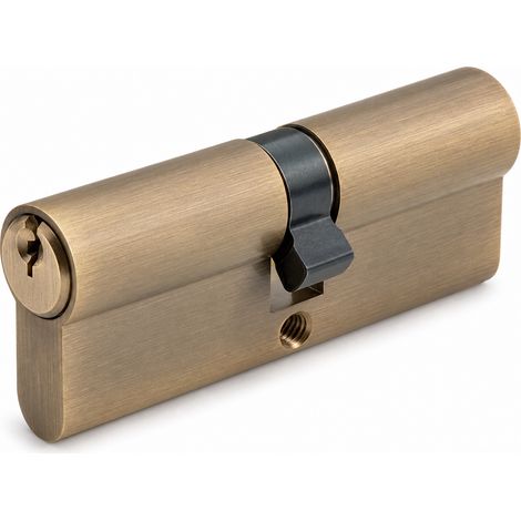 Messing-Schließzylinder 80 mm für Eingangstür Goldfarben (1/5)