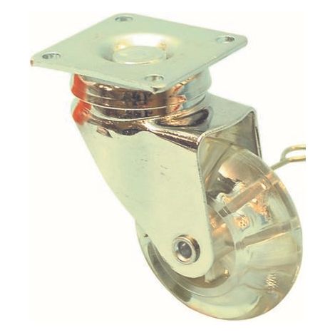 Roulette industrielle Guitel Hervieu, Acier, Ø 50mm, 40kg ( Prix pour 1 )