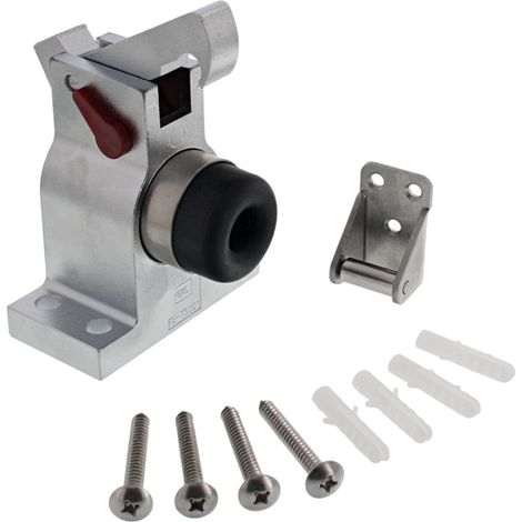 FEPS Trim Türstopper FE-TS001 mit Haken FE-ZU006, silber