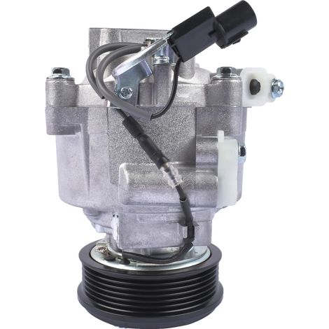 Compresor de aire acondicionado, compatible con los modelos de vehículos japoneses ASX y Lancer VIII, tipo cerrado, apto para motores de 1.6L a 2.0L, construcción duradera, fácil de instalar. (1/5)