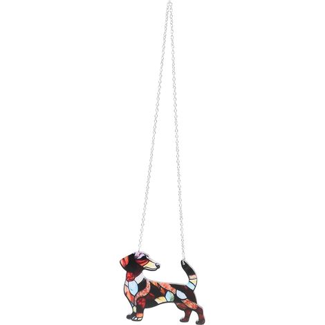 Decorative Dog-Shaped Window Hanging Ornament, Acrylic, Indoor Decoration for Dog Lovers, Sun Catcher (1/5)