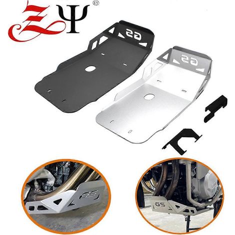 Protection de châssis moteur modifiée (argent) pour BMW F750GS et F850GS Advance (2018-2020)