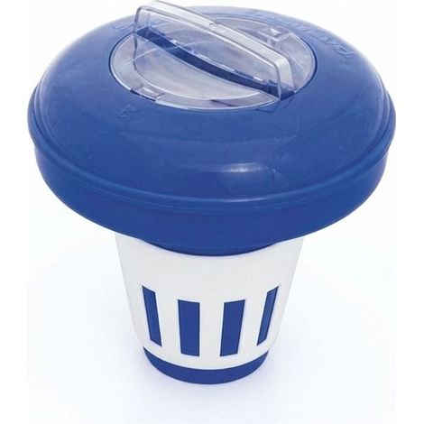 Dosatore Galleggiante Cloro Piscina Pastiglie 7,5cm 16,5cm