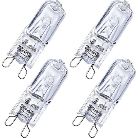 Ampoule halogène G9 25W, 4 pièces-Fei Yu (1/3)
