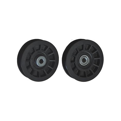 Flachkeilriemenscheibe, anpassbar Ayp, Husqvarna Modelle Ct131, Ct135, Ct141, Cth160, Ø: Außen: 89mm, Bohrung: 9,5mm, H: 25,4mm. Ersatz