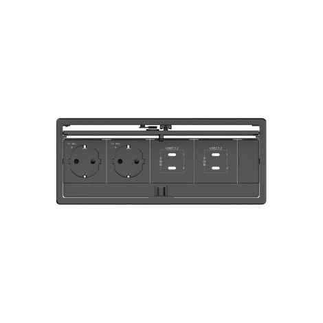 Kramer Electronics T-IN4-REC2(B) Negro