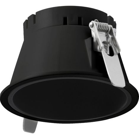 Foco empotrable de techo NOK4 Negro (1/2)