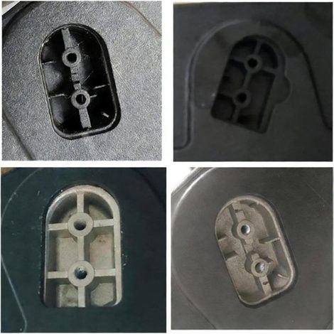 Pieds de Support pour Téléviseur - Compatible 40 43 49 50 55 65 Pouces - Pour TV sur Meuble - Lot de 2 (1/5)