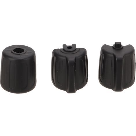 Bnineteenteam Lenkradknauf, 3 Stück Multifunktions-Lenkradknauf ABS 61319273656 Ersatz für F20 F21 F30 F31 F34 F35 (Schwarz) (1/5)