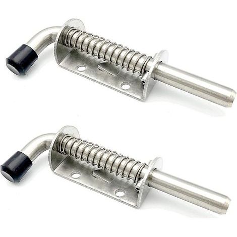 Federriegel, 2 Stück, Edelstahl