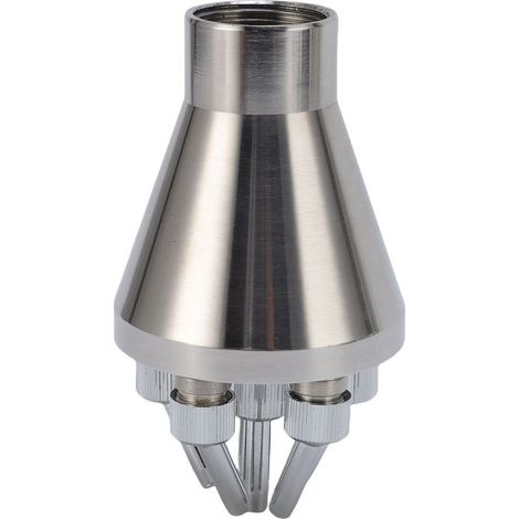 Buse de fontaine colonne en acier inoxydable, buse centrale droite pour jet d'eau, idéale pour les jardins, les places et les aménagements paysagers (1/5)
