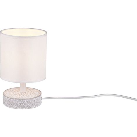Lampada tavolo da Interno a LED in Ceramica Bianco (1/2)