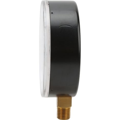 Manomètre radial 1/4 NPT, diamètre 90 mm, pression d'huile : 0-300 psi (0-2000 kPa, 0-20 bar) (1/5)