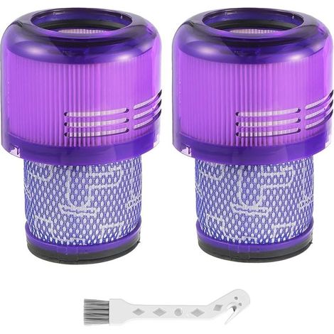 FOREHILL 2er-Pack Filter für Dyson V11 Animal/Absolute/Torque Drive/Fluffy/Complete Pro V15 Detect SV14 Akku-Staubsauger, Ersatzteile DY-970013-02 & 97001302 (1/5)