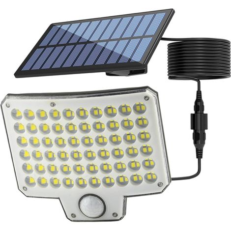 Lumière Solaire Murale pour Extérieur Détecteur de Mouvement Applique à Énergie Solaire Décoration Extérieure Éclatante pour Allée Jardin et Entrée (1/5)