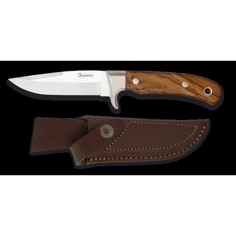 Coltello sportivo Martinez Albainox legno oliva lama 12 cm