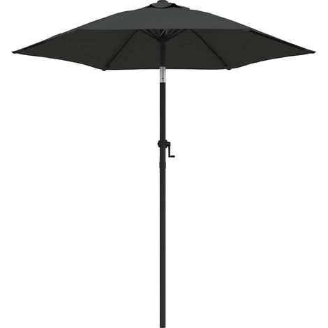 vidaXL Parasol Anthracite 200x224 cm Aluminium (1/5)