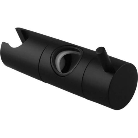 (22 mm, Black) Shower head holder, suction cup hand shower hook, shower head wall mount, universal replaceable shower slider (1/5)