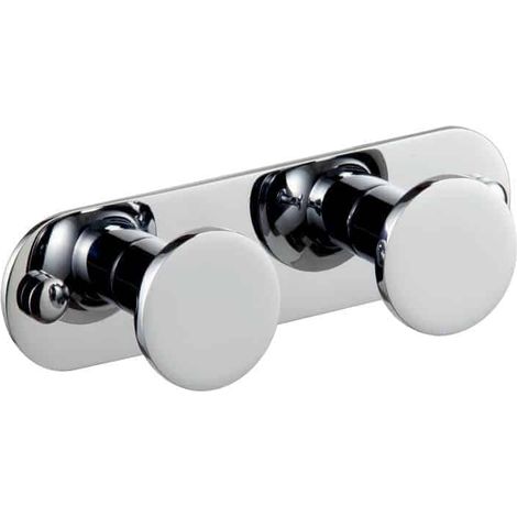 MANILLONS TORRENT 01579002 BASSIC Percha Doble Pegar Cromo - ref: 01579002 (1/2)