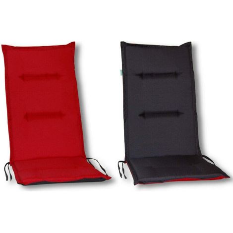Oreiller Rouge et Gris (1/5)