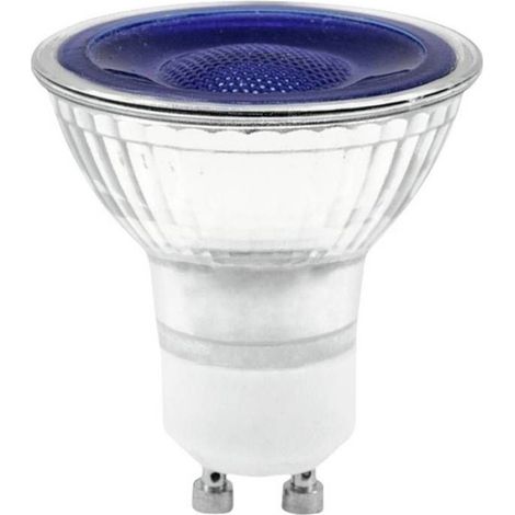 Ampoule GU10 - LED SMD 230 V 7 W - Bleue - Pour Éclairage Intérieur - 1 Pièce