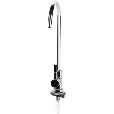 Robinet Monocommande Col de Cygne pour Filtre à Eau Osmose Inverse, Mitigeur d'Eau Potable sous Évier