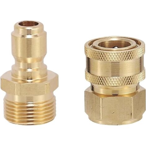 Kit de 6 adaptateurs à connexion rapide M22 écrou hexagonal fendu pour (1/5)